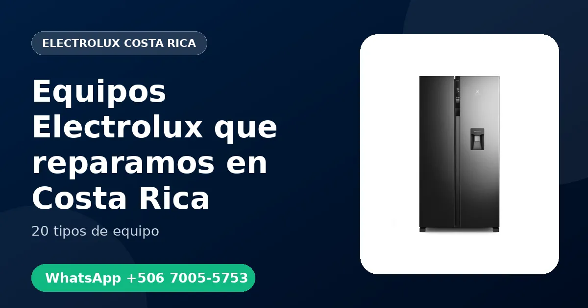 Equipos Electrolux