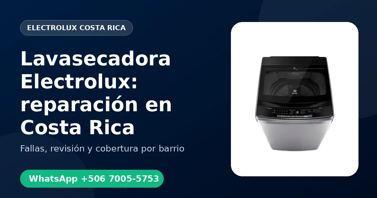Lavasecadora Electrolux en Hatillo